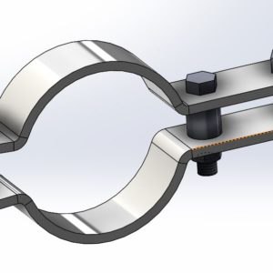 Fig. 212 Standard Steel Pipe Clamp - Empire Industries