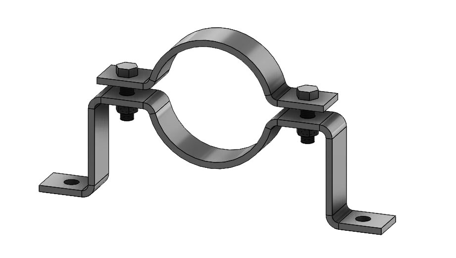 pipe support clamp